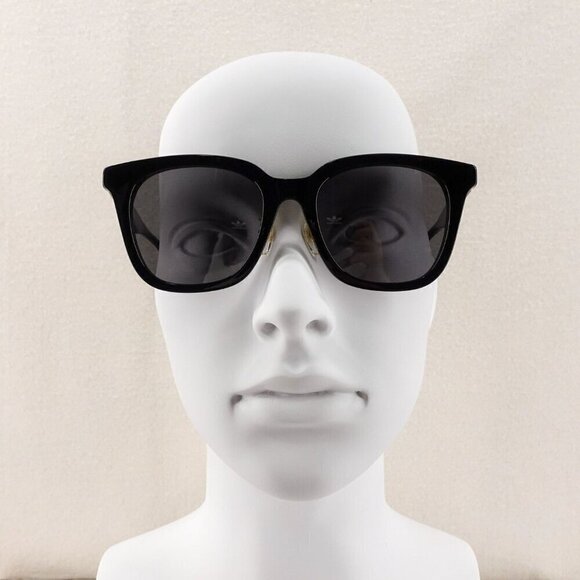 Gucci GG1000 Wayfarer Sunglasses Black Gray OS - Picture 10 of 16